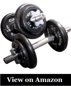 CAP Barbell RSWB-40TP 40lb. Dumbbell Set